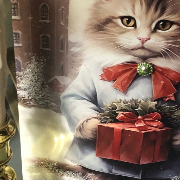 🎄Christmas Cat Tin Sign🎄 - Picture 4 of 8